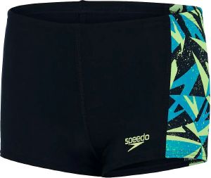 SPEEDO ΜΑΓΙΟ SPEEDO HYPER BOOM PANEL AQUASHORT ΜΑΥΡΟ