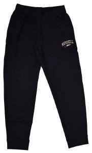 RUSSELL ATHLETIC ΠΑΝΤΕΛΟΝΙ RUSSELL ATHLETIC ANIMAL PRINT CUFFED PANT ΜΑΥΡΟ