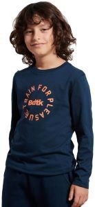 BODYTALK ΜΠΛΟΥΖΑ BODYTALK LONG SLEEVE T-SHIRT ΜΠΛΕ ΣΚΟΥΡΟ