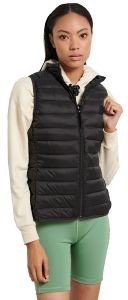 BODYTALK ΑΜΑΝΙΚΟ ΜΠΟΥΦΑΝ BODYTALK SLEEVELESS JACKET ΜΑΥΡΟ