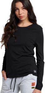 ΜΠΛΟΥΖΑ BODYTALK SLIM LS T-SHIRT ΜΑΥΡΗ (XL)