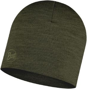  BUFF MERINO LIGHTWEIGHT BEANIE SOLID 