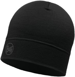 ΣΚΟΥΦΟΣ BUFF MERINO LIGHTWEIGHT BEANIE SOLID ΜΑΥΡΟΣ ΣΚΟΥΦΟΣ BUFF MERINO LIGHTWEIGHT BEANIE SOLID ΜΑΥΡΟΣ