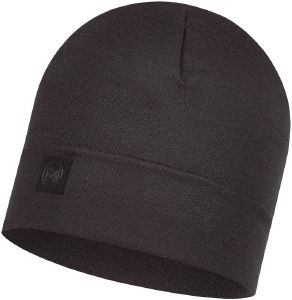 ΣΚΟΥΦΟΣ BUFF MERINO HEAVYWEIGHT BEANIE SOLID ΜΑΥΡΟΣ ΣΚΟΥΦΟΣ BUFF MERINO HEAVYWEIGHT BEANIE SOLID ΜΑΥΡΟΣ