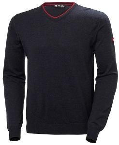 HELLY HANSEN ΜΠΛΟΥΖΑ HELLY HANSEN ARCTIC MERINO SWEATER ΜΠΛΕ ΣΚΟΥΡΟ