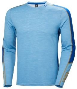 HELLY HANSEN ΜΠΛΟΥΖΑ HELLY HANSEN LIFA MERINO LIGHTWEIGHT CREW ΣΙΕΛ