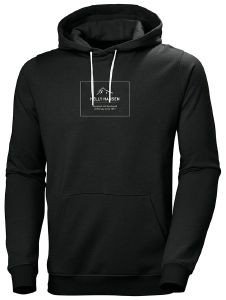 HELLY HANSEN ΦΟΥΤΕΡ HELLY HANSEN F2F ORGANIC COTTON HOODIE ΓΚΡΙ ΣΚΟΥΡΟ