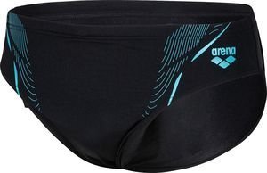 ARENA ΜΑΓΙΟ ARENA SWIM BRIEFS GRAPHIC ΜΑΥΡΟ