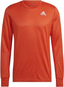 ADIDAS PERFORMANCE ΜΠΛΟΥΖΑ ADIDAS PERFORMANCE OWN THE RUN LS ΠΟΡΤΟΚΑΛΙ