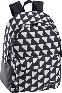 ADIDAS PERFORMANCE ΤΣΑΝΤΑ ΠΛΑΤΗΣ ADIDAS PERFORMANCE CLASSIC BOX GRAPHIC BACKPACK ΜΑΥΡΗ