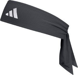 ADIDAS PERFORMANCE ΚΟΡΔΕΛΑ ADIDAS PERFORMANCE AEROREADY TENNIS TIE BAND ΜΑΥΡΗ