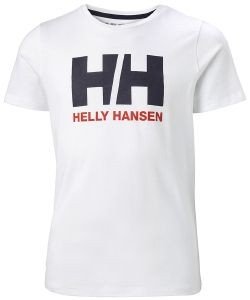 HELLY HANSEN ΜΠΛΟΥΖΑ HELLY HANSEN JR LOGO T-SHIRT ΛΕΥΚΗ