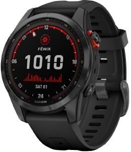  GARMIN FENIX 7S SOLAR SLATE GRAY WITH BLACK