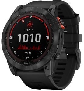 GARMIN ΡΟΛΟΪ GARMIN FENIX 7X SOLAR SLATE GRAY WITH BLACK