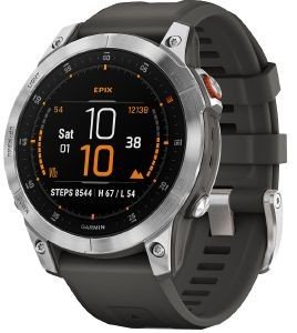  GARMIN EPIX STAINLESS STEEL WITH SLATE