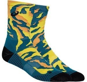ΚΑΛΤΣΕΣ ASICS COLOR CAMO RUN CREW ΠΕΤΡΟΛ (39-42) ΚΑΛΤΣΕΣ ASICS COLOR CAMO RUN CREW ΠΕΤΡΟΛ (39-42)