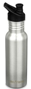 KLEAN KANTEEN ΠΑΓΟΥΡΙ KLEAN KANTEEN CLASSIC WATER BOTTLE WITH SPORT CAP ΑΣΗΜΙ (592 ML)