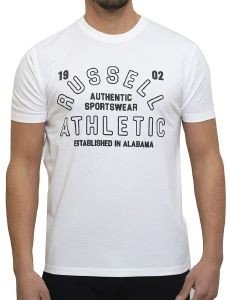 ΜΠΛΟΥΖΑ RUSSELL ATHLETIC 1902 S/S CREWNECK TEE ΛΕΥΚΗ (L) ΜΠΛΟΥΖΑ RUSSELL ATHLETIC 1902 S/S CREWNECK TEE ΛΕΥΚΗ (L)