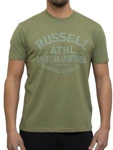 ΜΠΛΟΥΖΑ RUSSELL ATHLETIC RAA S/S CREWNECK TEE ΧΑΚΙ (M) ΜΠΛΟΥΖΑ RUSSELL ATHLETIC RAA S/S CREWNECK TEE ΧΑΚΙ (M)