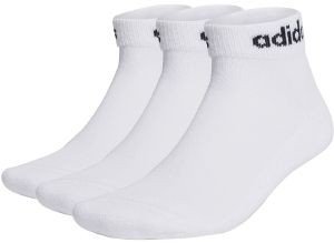  ADIDAS PERFORMANCE LINEAR ANKLE CUSHIONED SOCKS 3P  (40-42)