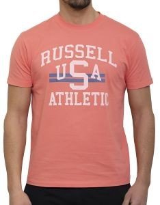 ΜΠΛΟΥΖΑ RUSSELL ATHLETIC RUA S/S CREWNECK TEE ΚΟΡΑΛΙ (M) ΜΠΛΟΥΖΑ RUSSELL ATHLETIC RUA S/S CREWNECK TEE ΚΟΡΑΛΙ (M)