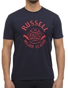 ΜΠΛΟΥΖΑ RUSSELL ATHLETIC STITCH S/S CREWNECK TEE ΜΠΛΕ ΣΚΟΥΡΟ (S) ΜΠΛΟΥΖΑ RUSSELL ATHLETIC STITCH S/S CREWNECK TEE ΜΠΛΕ ΣΚΟΥΡΟ (S)