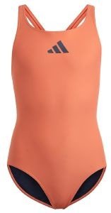 ADIDAS PERFORMANCE SOLID SMALL LOGO SWIMSUIT  (164 CM)