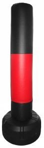 OLYMPUS SPORT ΣΑΚΟΣ AZUNI FREE STANDING PUNCHBAG HEAVY BOXING TRAINER ΜΑΥΡΟΣ/ΚΟΚΚΙΝΟΣ (153 CM)