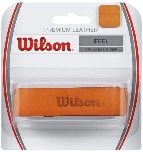 ΓΚΡΙΠ WILSON LEATHER REPLACEMENT GRIP ΚΑΦΕ φωτογραφία