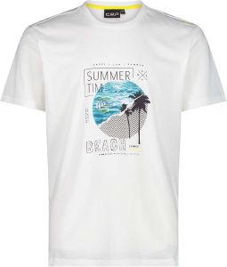 CMP ΜΠΛΟΥΖΑ CMP TROPICAL PRINT T-SHIRT ΛΕΥΚΗ