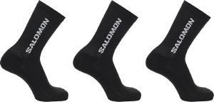 SALOMON ΚΑΛΤΣΕΣ SALOMON EVERYDAY CREW 3-PACK ΜΑΥΡΕΣ