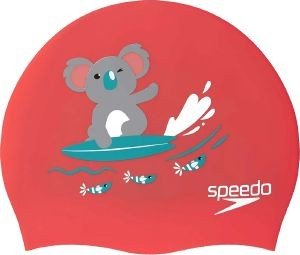  SPEEDO JUNIOR PRINTED SILICONE CAP 