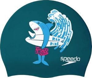  SPEEDO JUNIOR PRINTED SILICONE CAP  