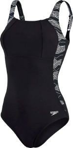 ΜΑΓΙΟ SPEEDO SHAPING LUNALUSTRE PRINTED ΜΑΥΡΟ (36) ΜΑΓΙΟ SPEEDO SHAPING LUNALUSTRE PRINTED ΜΑΥΡΟ (36)