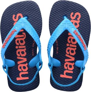 ΣΑΝΔΑΛΙ HAVAIANAS BABY LOGOMANIA ΜΠΛΕ φωτογραφία