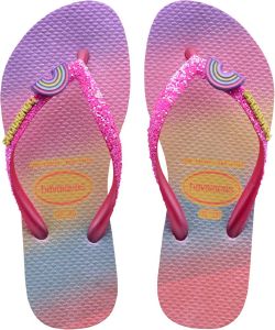 ΣΑΓΙΟΝΑΡΑ HAVAIANAS KIDS SLIM GLITTER II ΡΟΖ (35-36) ΣΑΓΙΟΝΑΡΑ HAVAIANAS KIDS SLIM GLITTER II ΡΟΖ (35-36)
