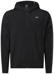 ΜΠΟΥΦΑΝ REEBOK RUNNING HOODED JACKET ΜΑΥΡΟ (XL) ΜΠΟΥΦΑΝ REEBOK RUNNING HOODED JACKET ΜΑΥΡΟ (XL)