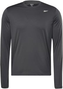 REEBOK ΜΠΛΟΥΖΑ REEBOK TRAINING LONG SLEEVE TECH T-SHIRT ΜΑΥΡΗ