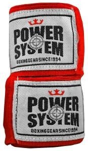 POWER SYSTEM ΕΠΙΔΕΣΜΟΙ ΚΑΡΠΟΥ (ΖΕΥΓΑΡΙ) POWER SYSTEM PS-3404 BOXING WRAPS ΚΟΚΚΙΝΟΙ (400 CM)