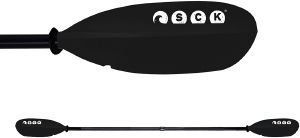 SCK ΚΟΥΠΙ KAYAK SCK DELUXE ΔΙΑΙΡΟΥΜΕΝΟ ΜΑΥΡΟ (222-232 CM)