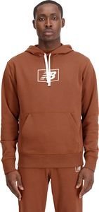 NEW BALANCE ΦΟΥΤΕΡ NEW BALANCE ESSENTIALS HOODIE ΚΟΚΚΙΝΟ