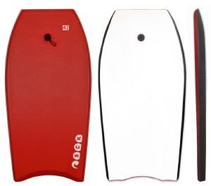 SCK ΣΑΝΙΔΑ SURF SCK BODYBOARD 42&quot; ΜΕ LEASH ΚΟΚΚΙΝΗ (106 CM)