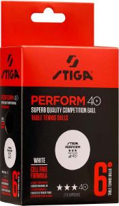  STIGA PERFORM ABS 3-STAR 6-PACK 