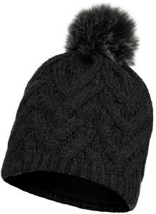 BUFF ΣΚΟΥΦΟΣ BUFF KNITTED - POLAR BEANIE CARYN GRAPHITE ΓΚΡΙ ΣΚΟΥΡΟ