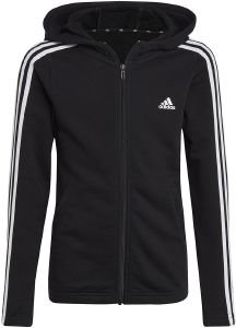 ΖΑΚΕΤΑ ADIDAS PERFORMANCE ESSENTIALS 3-STRIPES FULL-ZIP HOODIE ΜΑΥΡΗ (128 CM) ΖΑΚΕΤΑ ADIDAS PERFORMANCE ESSENTIALS 3-STRIPES FULL-ZIP HOODIE ΜΑΥΡΗ (128 CM)