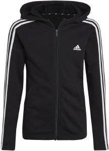 ������ ADIDAS PERFORMANCE ESSENTIALS 3-STRIPES FULL-ZIP HOODIE ����� (170 CM)