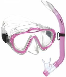ΣΕΤ ΜΑΣΚΑ-ΑΝΑΠΝΕΥΣΤΗΡΑΣ MARES COMBO SHARKY SNORKELING ΡΟΖ ΣΕΤ ΜΑΣΚΑ-ΑΝΑΠΝΕΥΣΤΗΡΑΣ MARES COMBO SHARKY SNORKELING ΡΟΖ
