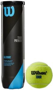 ΜΠΑΛΑΚΙΑ WILSON TOUR PREMIER ALL COURT 4 BALL ΚΙΤΡΙΝΑ ΜΠΑΛΑΚΙΑ WILSON TOUR PREMIER ALL COURT 4 BALL ΚΙΤΡΙΝΑ