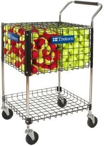 TRETORN ΚΑΡΟΤΣΙ TRETORN 325 BALLS CART ΑΣΗΜΙ/ΜΑΥΡΟ