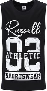 RUSSELL ATHLETIC ΦΑΝΕΛΑΚΙ RUSSELL ATHLETIC DANE SINGLET ΜΑΥΡΟ